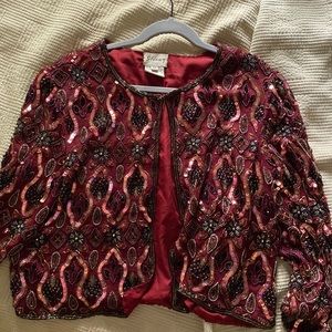 Silk Beaded jacket